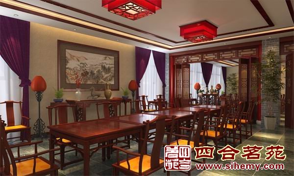 古典中式茶樓會(huì)所裝修